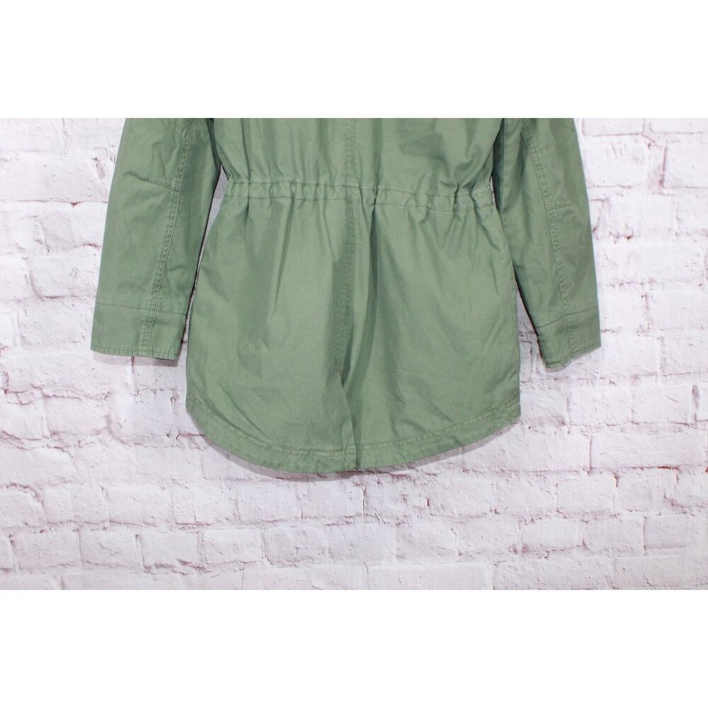Ll Bean East End Parka Deep Olive Size Small Pet View 5
